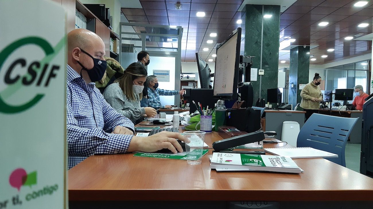 Delegados de CSIF, en una imagen reciente.