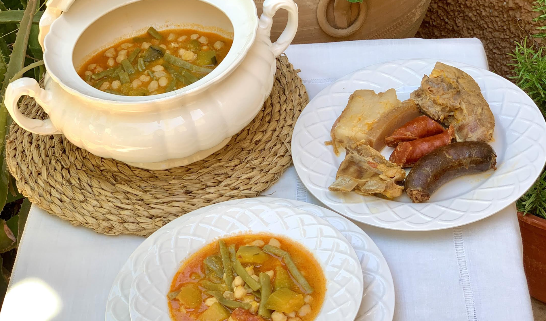 Receta del mítico cocido roteño.