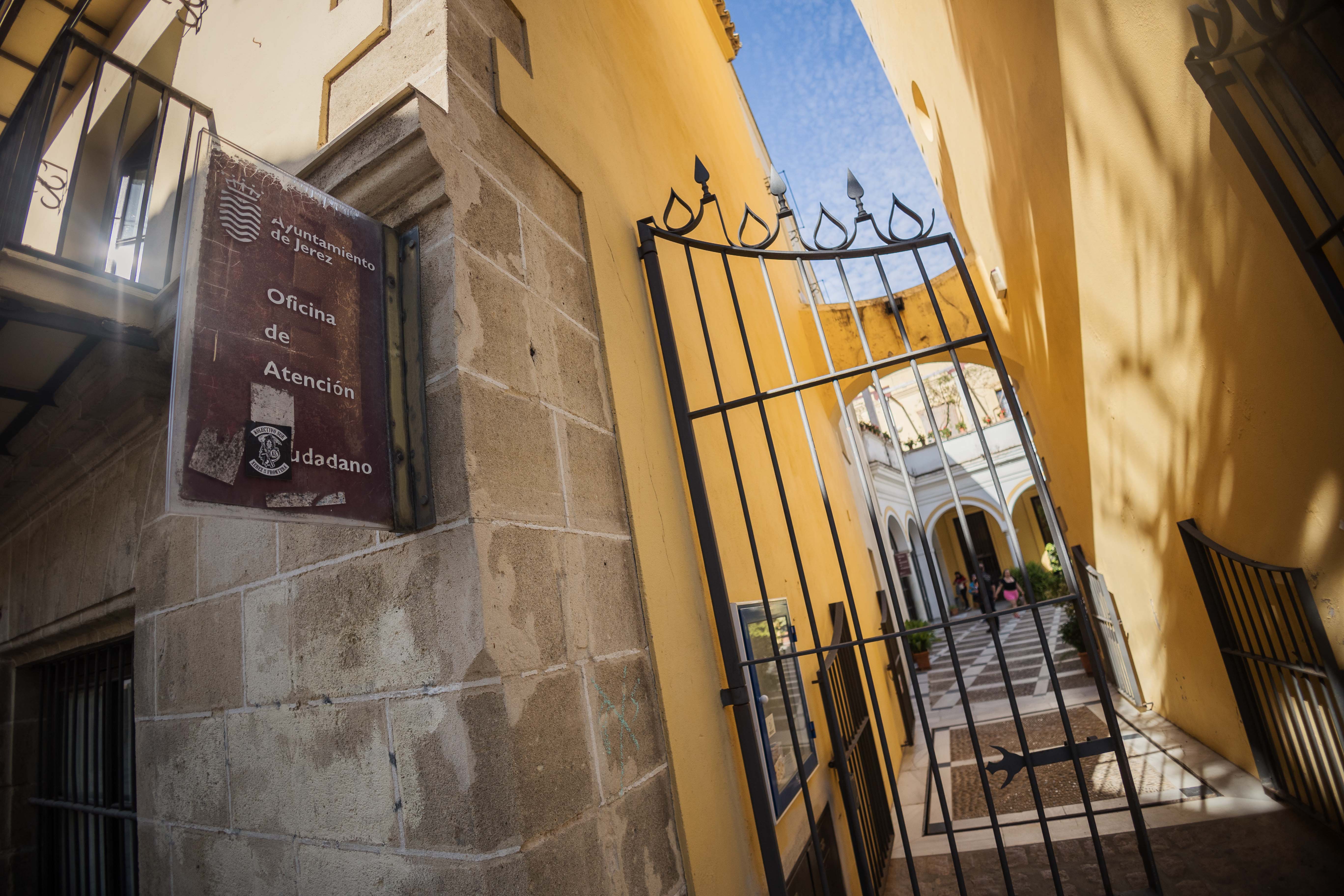 La Oficina de Atención al Ciudadano de Jerez, donde está la sede del 010.