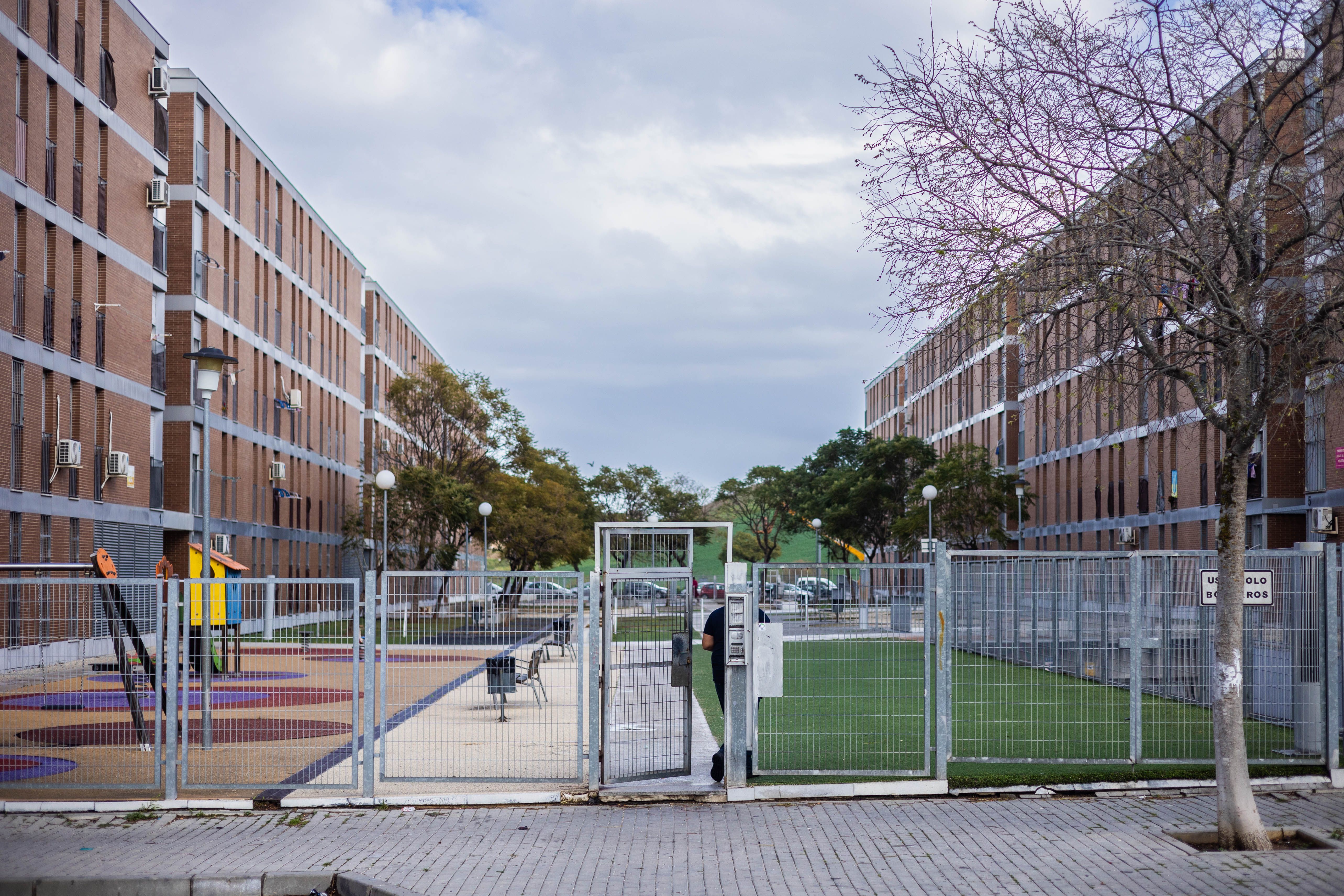 Residencial Calipso, promovida por Emuvijesa en Jerez, con locales comerciales disponibles, una de sus últimas promociones.