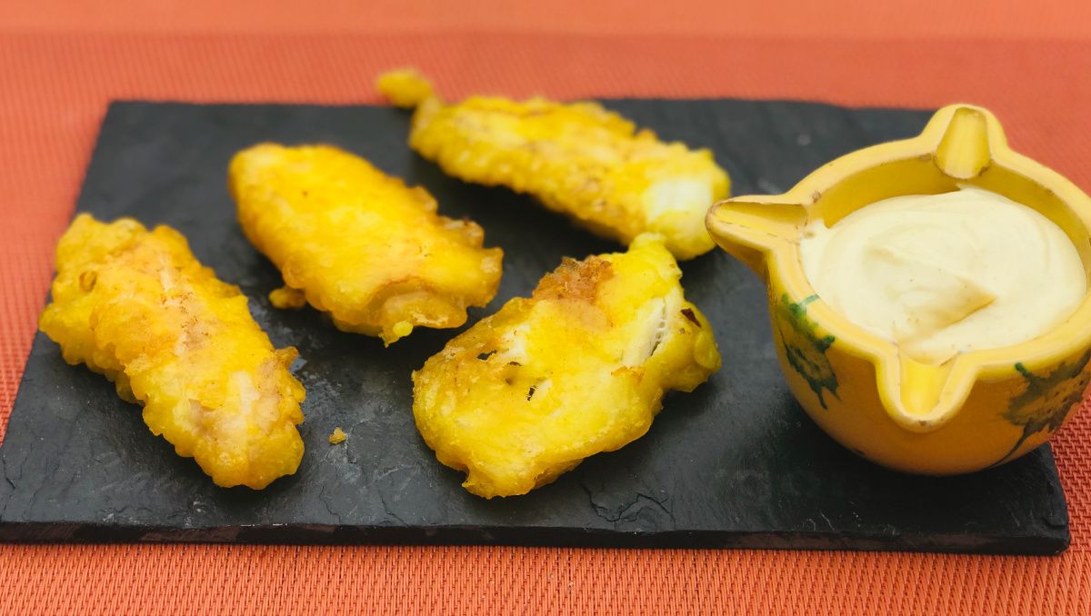 Pavías de bacalao, receta de Cuaresma.