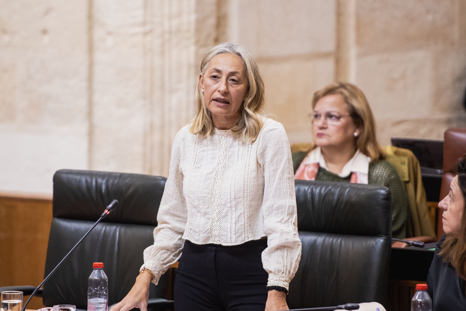 Rocío Hernández, consejera de Salud y Consumo de la Junta de Andalucía.