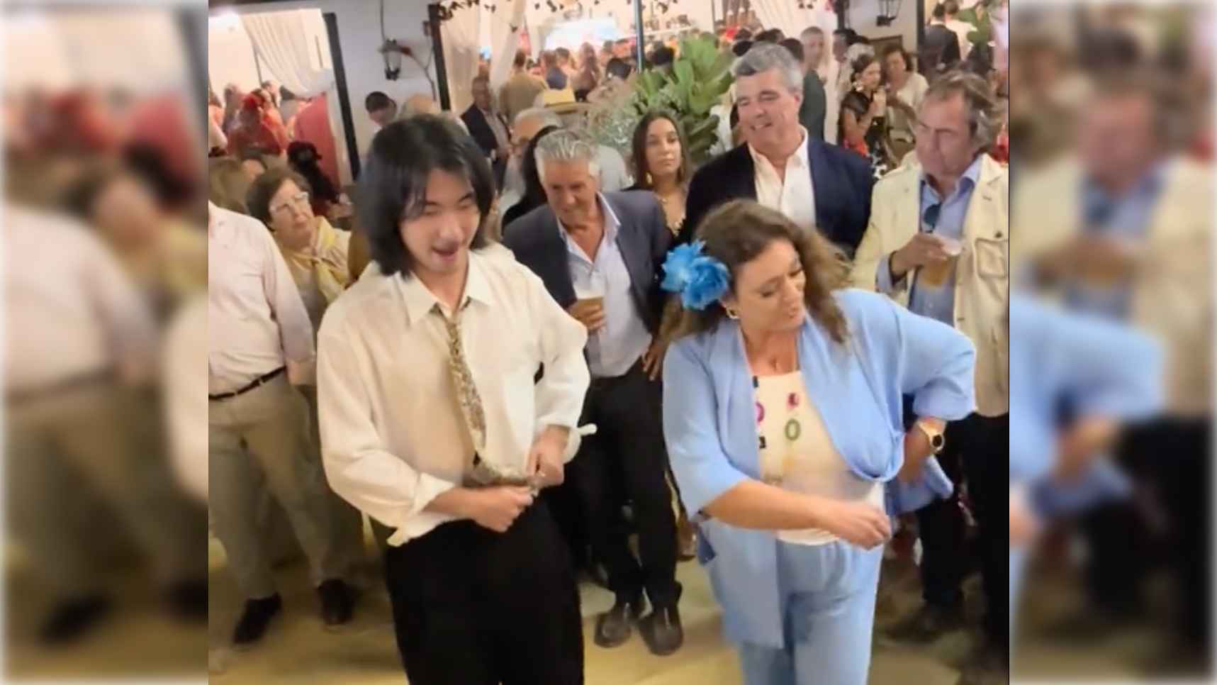 Momento de 'Manuel de la China' sobre el Real del González Hontoria.