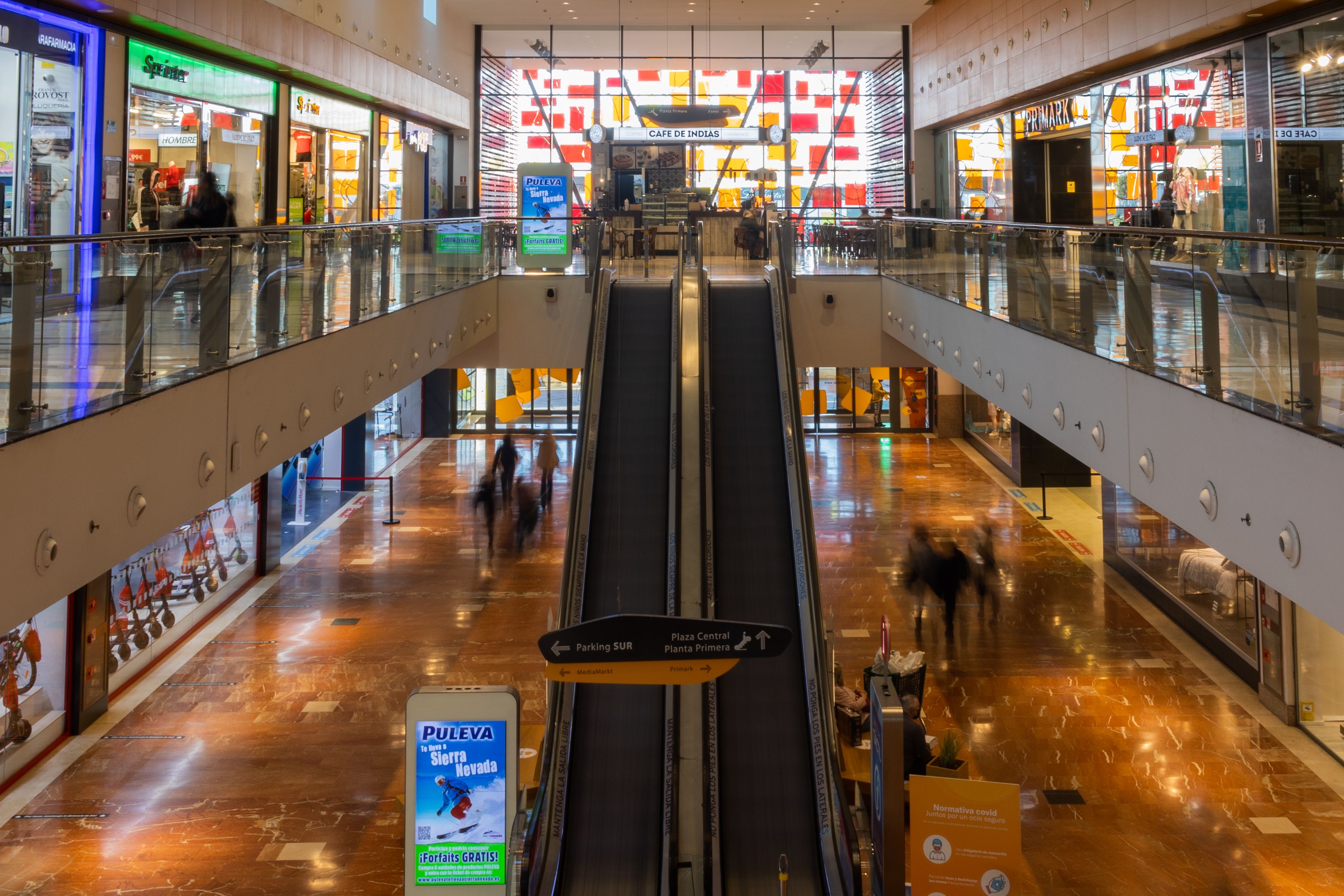 Centro comercial Área Sur en una imagen reciente.